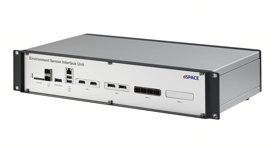 DSPACE: ENVIRONMENT SENSOR INTERFACE UNIT EINSPEISUNG DIGITALER DATEN IN KAMERA-, RADAR- UND LIDAR-STEUERGERÄTE